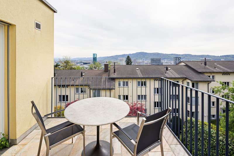 Exklusiv über den Dächern von Zürich: Privatsphäre trifft Skyline (5)