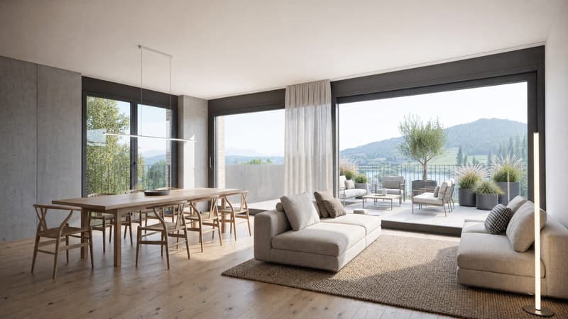 Neubau: Terrassenwohnungen mit Traumaussicht (1)