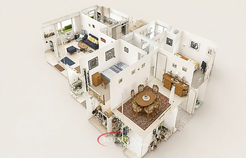 Dollhouse-Ansicht
