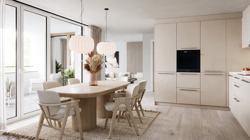 Erstbezug 4.5- Zimmer Wohnung im "La Renaissance": Modernes Wohnen an ruhiger Lage (2)