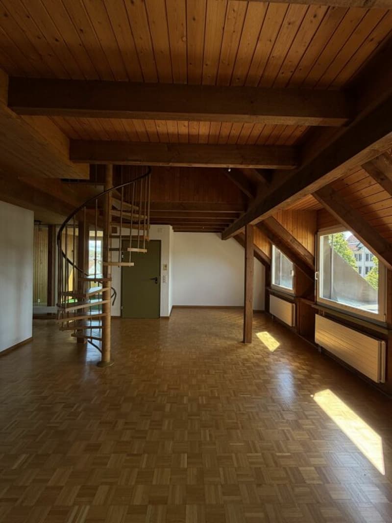 Charmante 3-Zimmer-Dachwohnung auf zwei Etagen in Rupperswil (1)