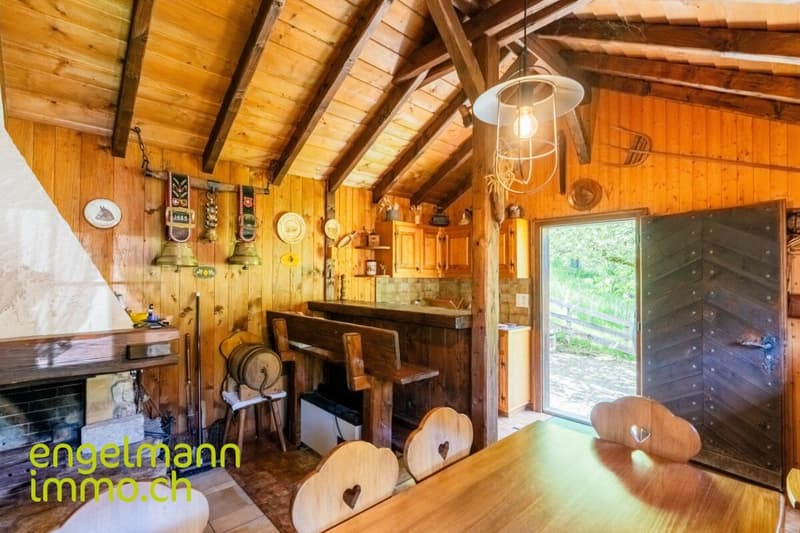 Ancienne ferme de 2 appartements avec grand terrain constructible / Ehemaliges Bauernhaus mit 2 Wohnungen und Bauparzelle (14)