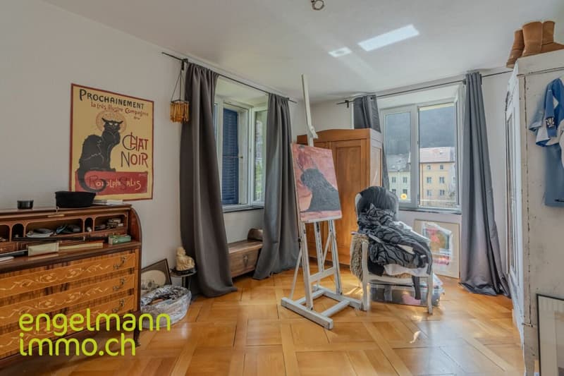 Ancienne ferme de 2 appartements et nombreux espaces annexes / Ehemaliges Bauernhaus mit 2 Wohnungen und diverse Nebenräume (7)