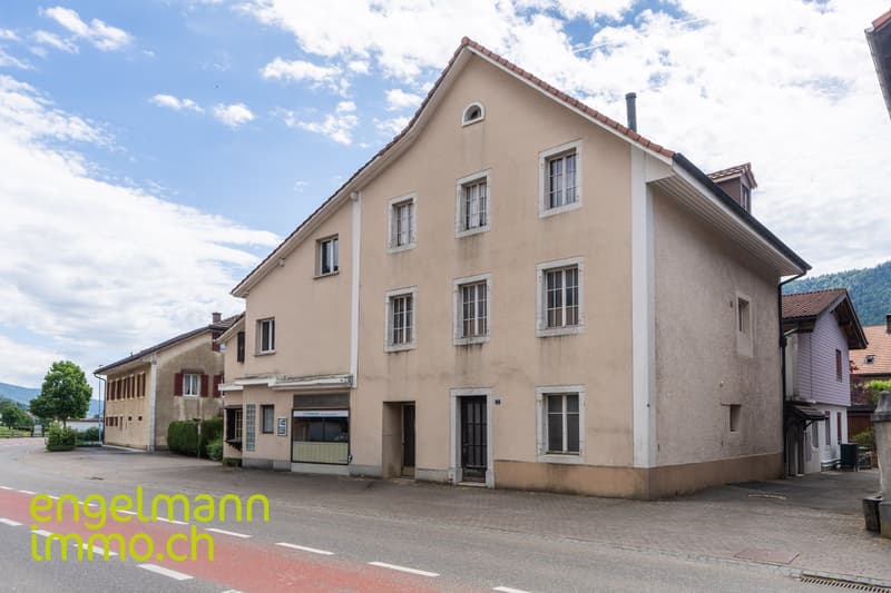 Immeuble de 2 appartements + surface commerciale / 2-Familienhaus mit Geschäftsfläche (2)