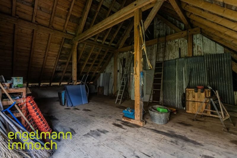 Ancienne ferme de 2 appartements et nombreux espaces annexes / Ehemaliges Bauernhaus mit 2 Wohnungen und diverse Nebenräume (13)