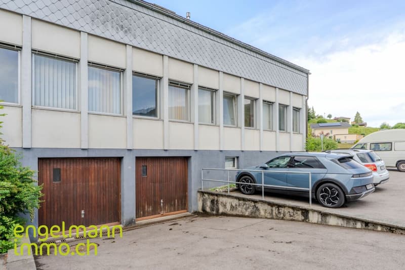 Objet de placement: locaux commerciaux, garage et atelier / Renditeobjekt: Geschäftsräume, Garage und Atelier (4)