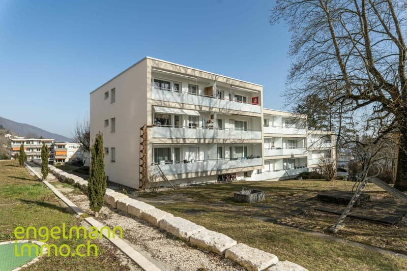 3 Zimmerwohnung mit Balkon / Appartement de 3 pièces avec balcon (1)
