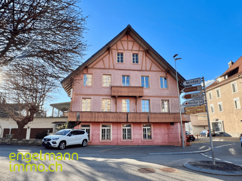 Immeuble locatif avec restaurant / Mehrfamilienhaus mit Restaurant (2)