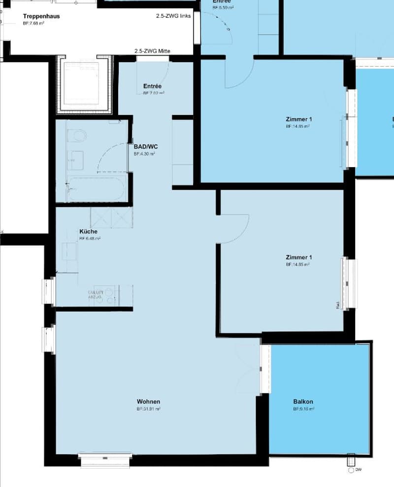 Appartement single charmant dans le quartier résidentiel verdoyant "Leebern" (6)