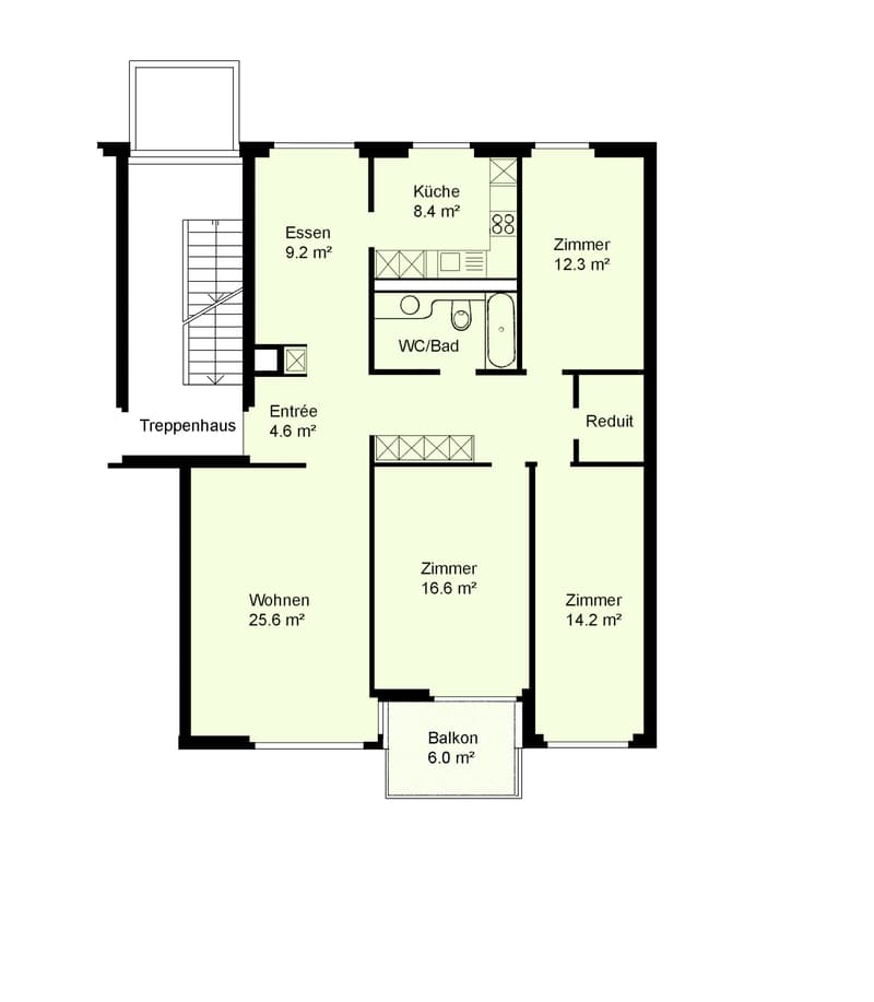 Fully serviced in the best location in ZH-Affoltern! (12)