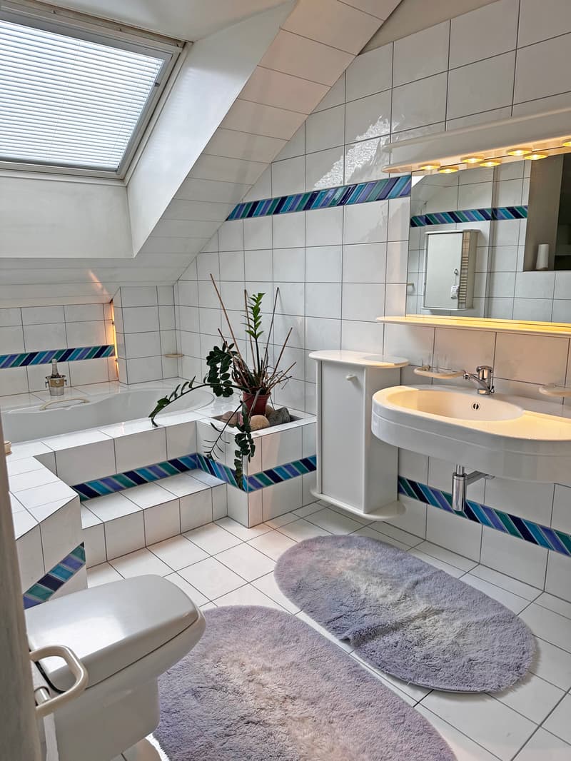 Exklusive Wohnung auf zwei Etagen mit Weitblick über Zürich (9)