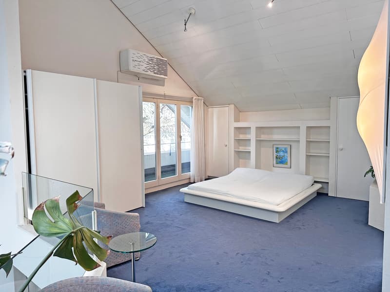 Exklusive Wohnung auf zwei Etagen mit Weitblick über Zürich (7)