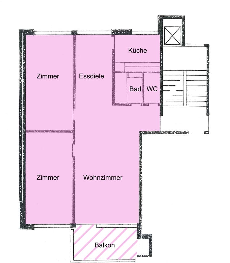 3 ½-Zimmerwohnung mit neuwertiger Küche (10)