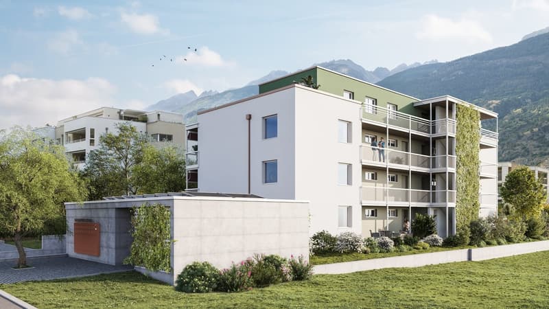 Appartement 1 ½ pièces à louer à Visp (2)