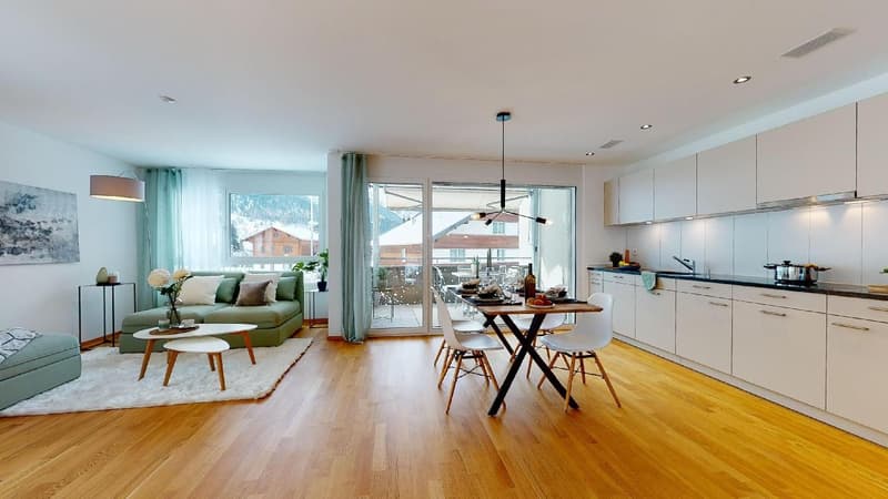 Modern 4.5 room apartment in Fiesch (1)
