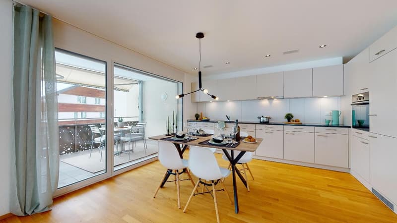 Moderne 4.5 Zimmerwohnung in Fiesch (2)