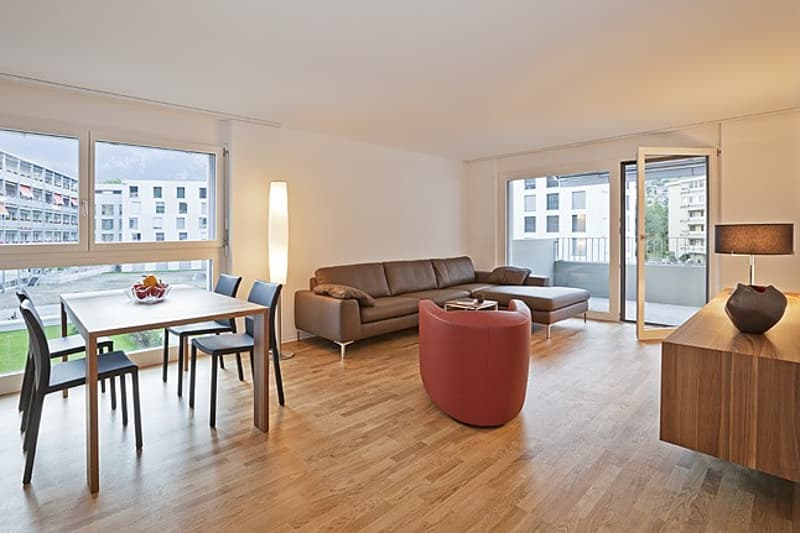 Helle 3.5 Zimmerwohnung in Glis (2)