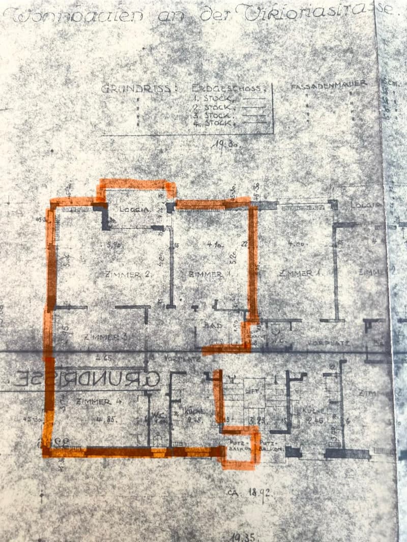 Appartement lumineux 4 pièces avec balcon sur Viktoriastrasse à Berne (11)