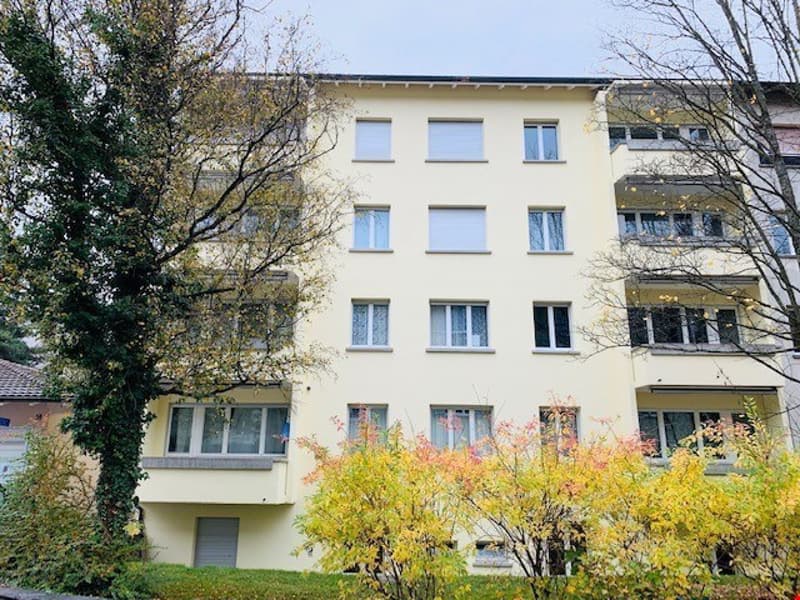 Appartamento di 2 camere con balcone nel quartiere Weissenbühl (1)