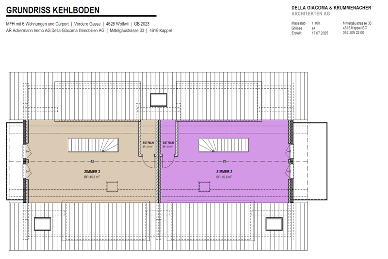 3.5-Zimmer-Maisonettewohnung im Neubau – ruhig & modern wohnen in Wolfwil (9)