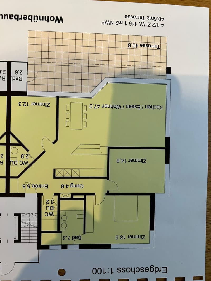 Geräumige 4.5-Zimmer-Wohnung im Erdgeschoss in Hägendorf (2)