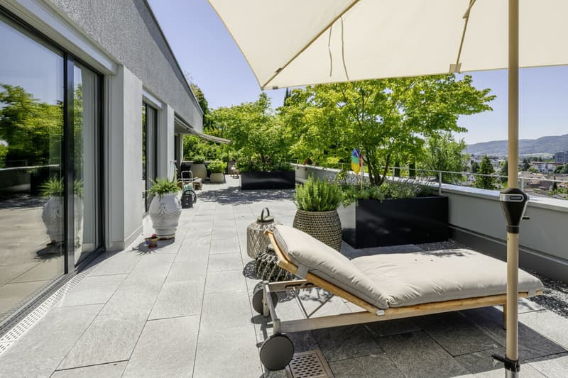 Terrassenwohnung mit Panoramablick bis in die Alpen (10)