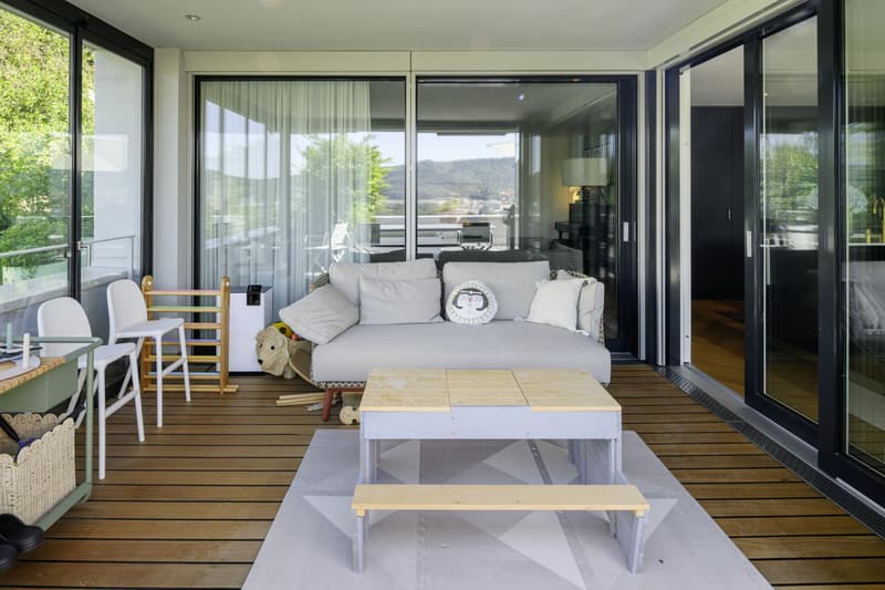 Terrassenwohnung mit Panoramablick bis in die Alpen (5)