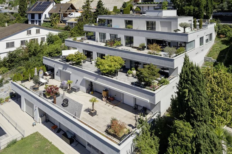 Terrassenwohnung mit Panoramablick bis in die Alpen (11)