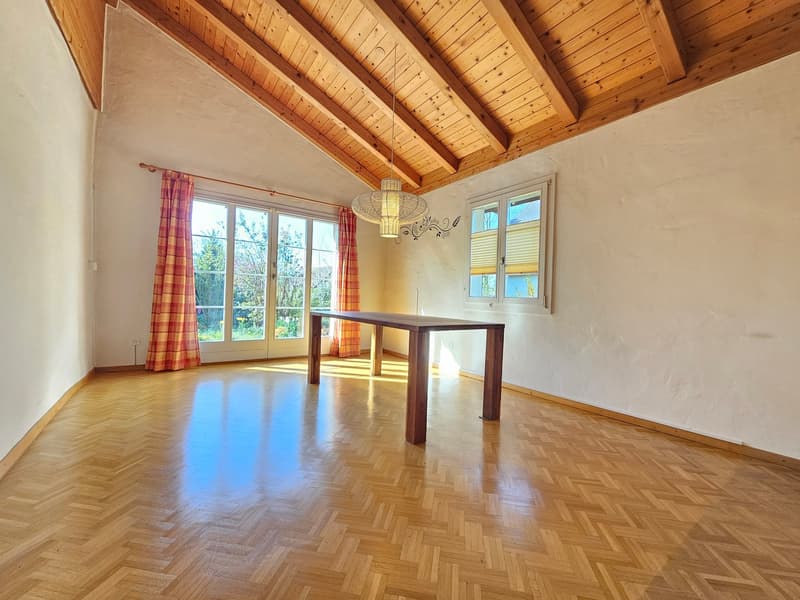 Esszimmer mit Ausgang zu Garten Süd
