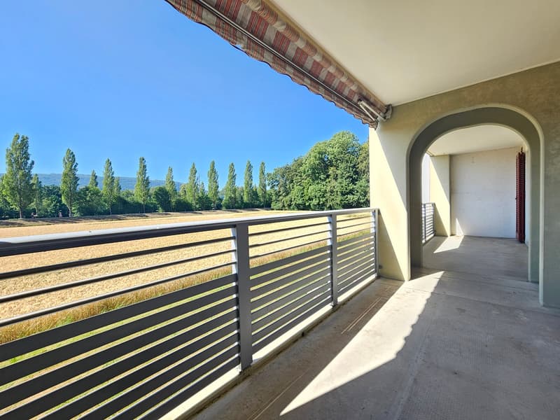 Balkon mit Süd-Ausrichtung