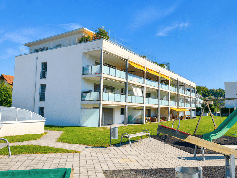 Schöne 4.5-Zimmer-Wohnung mit Balkon und Aussicht in Kappel (1)