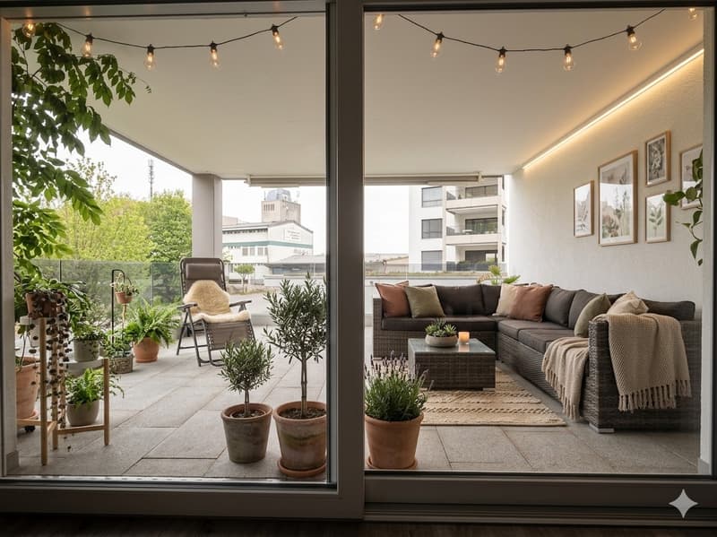 Exklusive 2.5-Zimmer-Wohnung mit grosser Balkonfläche 36,5 m2 (4)