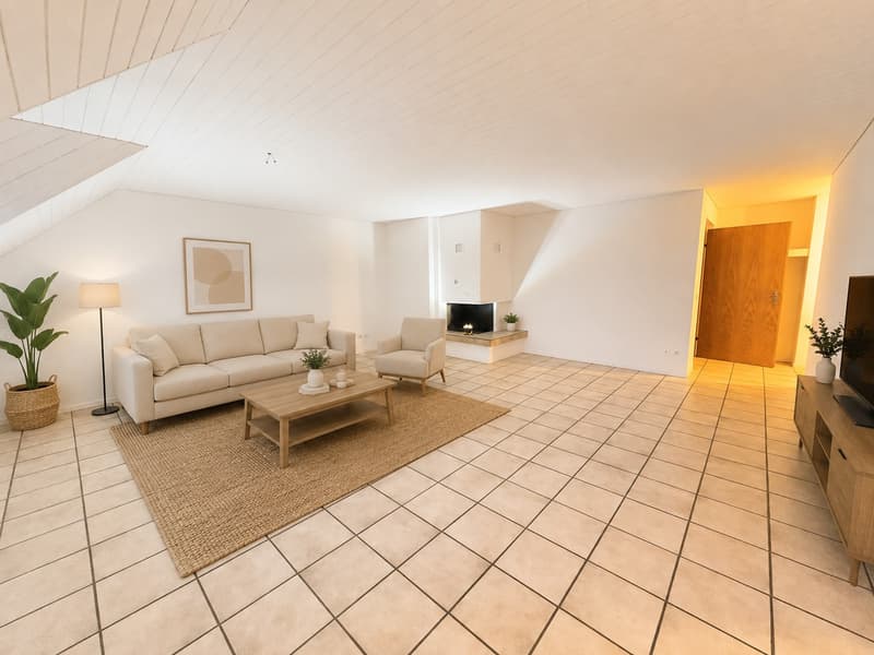 Bello appartamento spazioso di 4,5 locali al 2° piano di una casa di 6 famiglie ben curata (4)