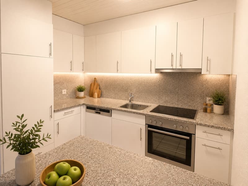 Bello appartamento spazioso di 4,5 locali al 2° piano di una casa di 6 famiglie ben curata (6)
