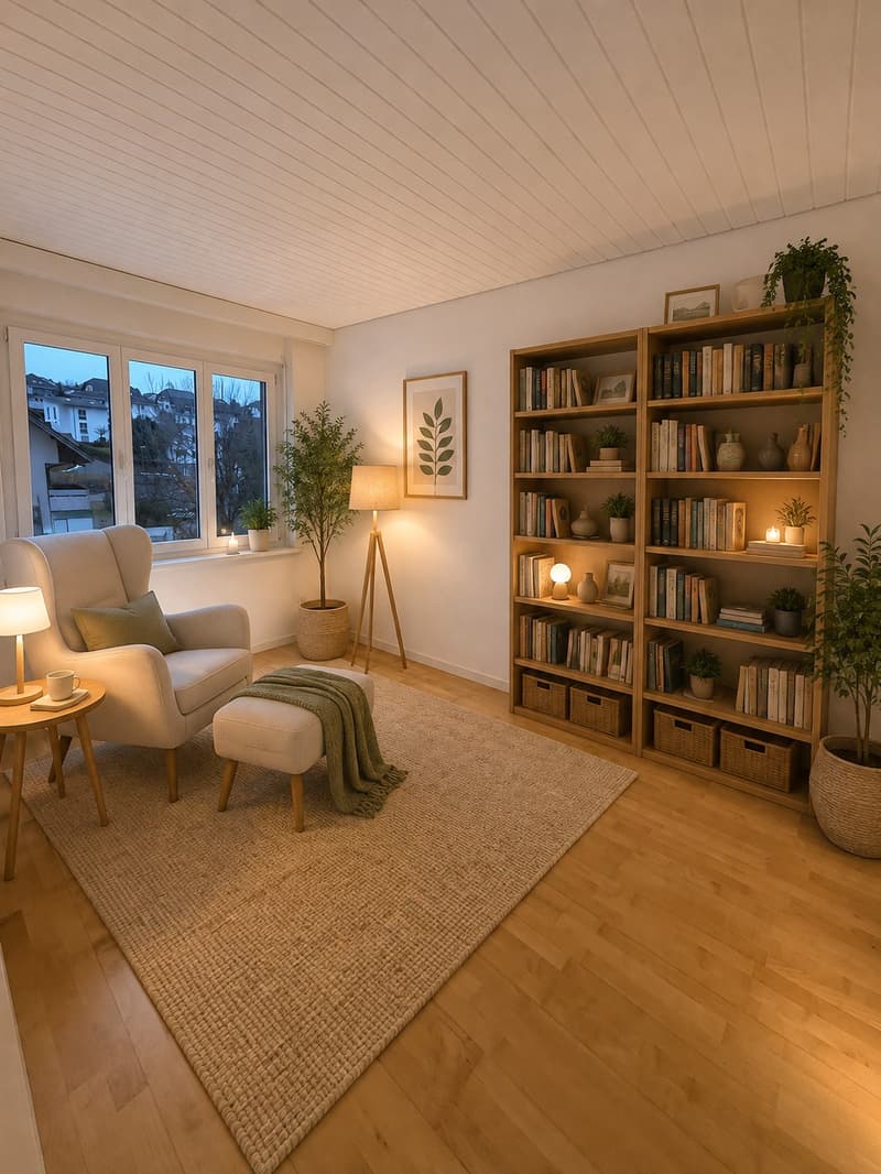 Bello appartamento spazioso di 4,5 locali al 2° piano di una casa di 6 famiglie ben curata (12)