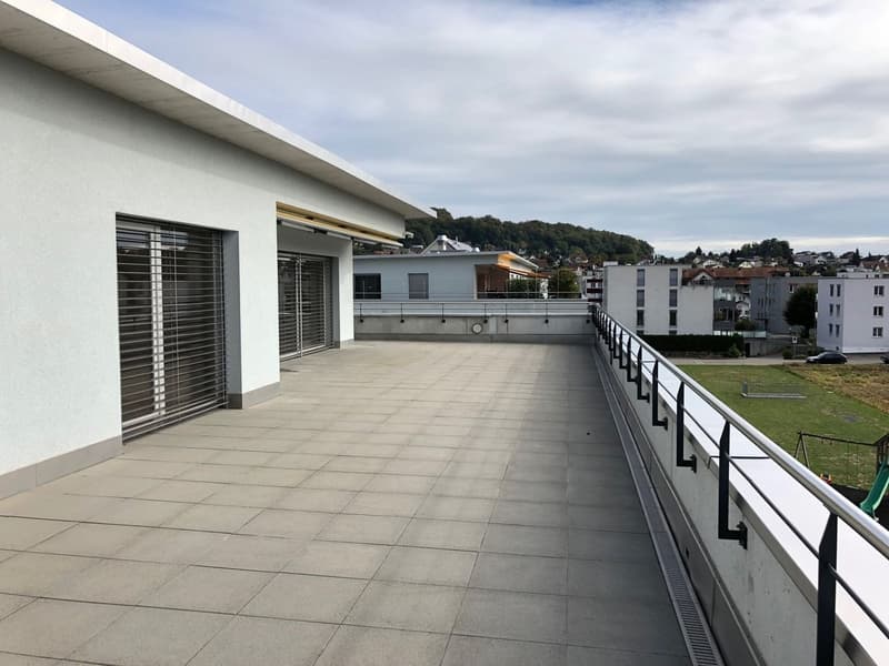 Luxuriöse 5.5 Zimmerattikawohnung mit grosser Terrasse (1)