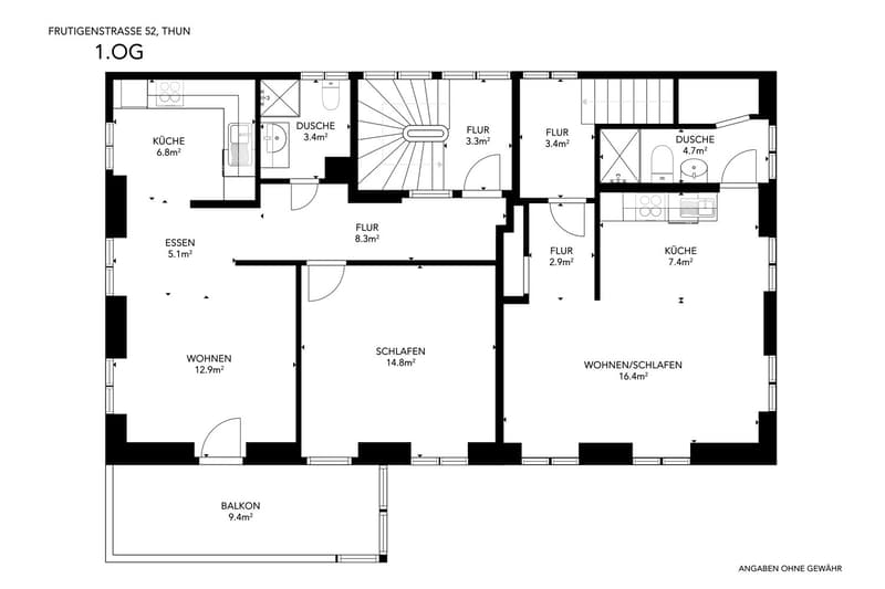 Rental Yielding Residential and Commercial Building in Thun - Centrally Located with Airbnb Potential (26)