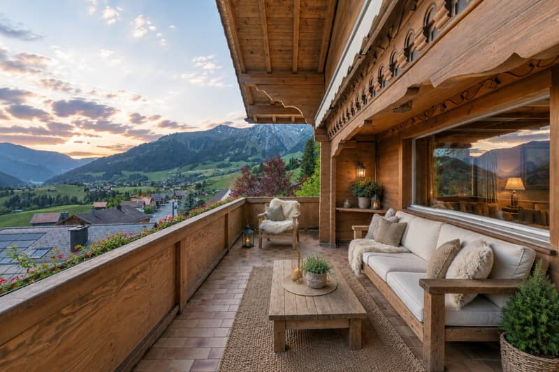 Exklusives Chalet in sonniger Aussichtslage im Herzen des Pays-d’Enhaut (3)