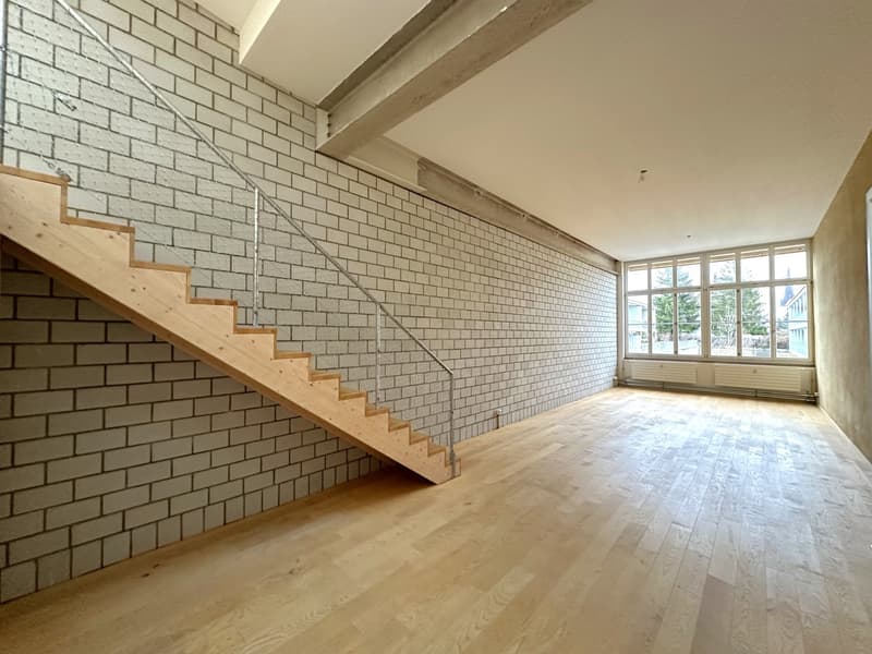 Modern 2.5-room loft apartment for rent (2)