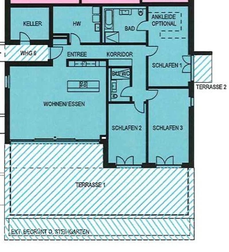Grundrissplan