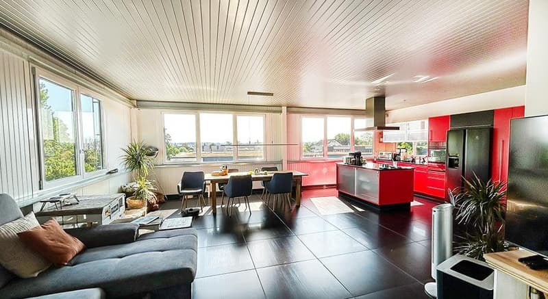 Grosszügige 4.5 Zimmer Wohnung inkl. Doppelgarage mit viel Privatsphäre und Dachterrasse (4)