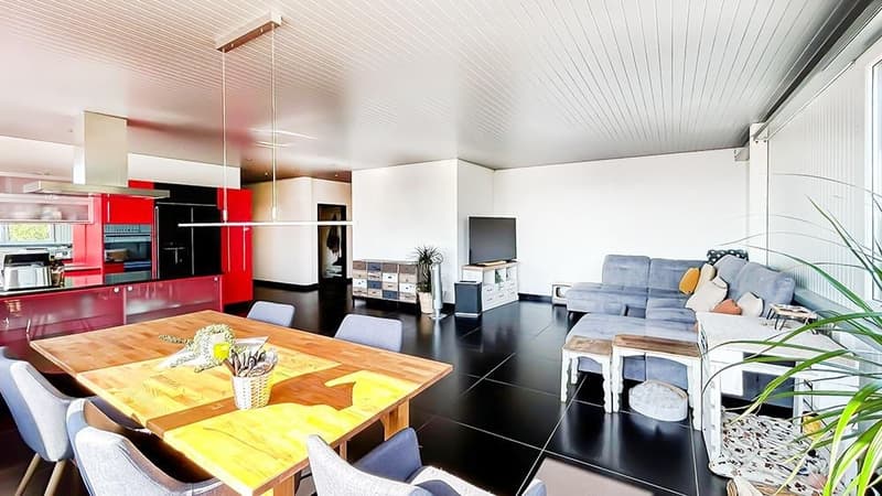 Grosszügige 4.5 Zimmer Wohnung inkl. Doppelgarage mit viel Privatsphäre und Dachterrasse (3)