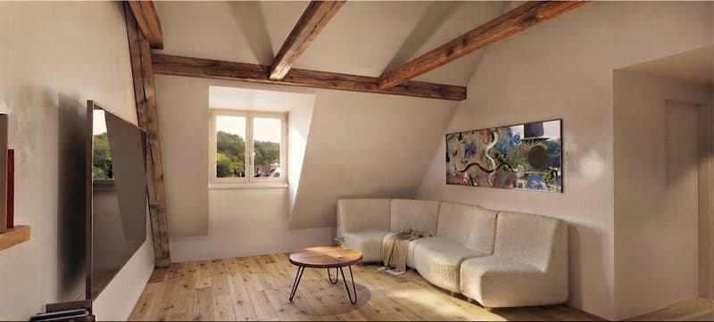 Wohnung D09-1010 Wohnbereich