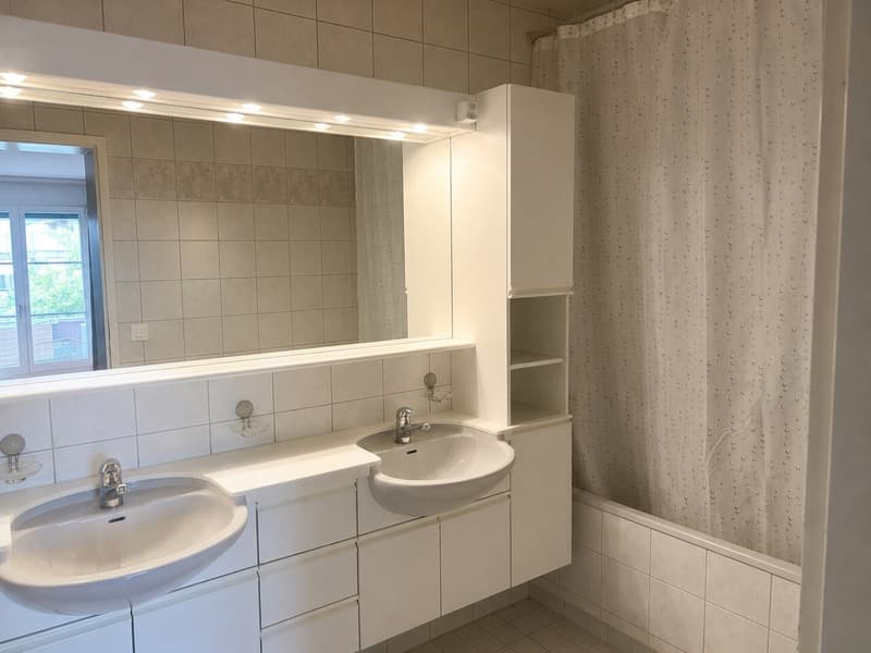 Appartement attrayant de 4½ pièces avec deux balcons, place de parking (8)