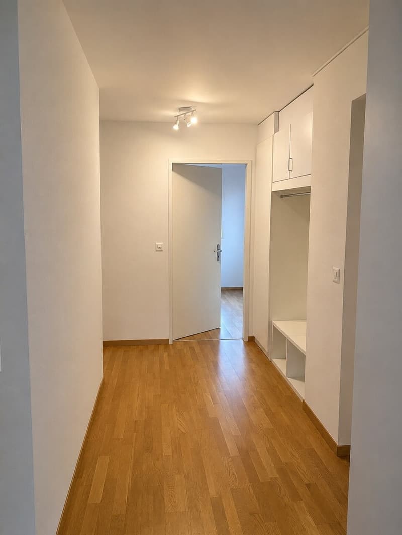 Appartement attrayant de 4½ pièces avec deux balcons, place de parking (7)
