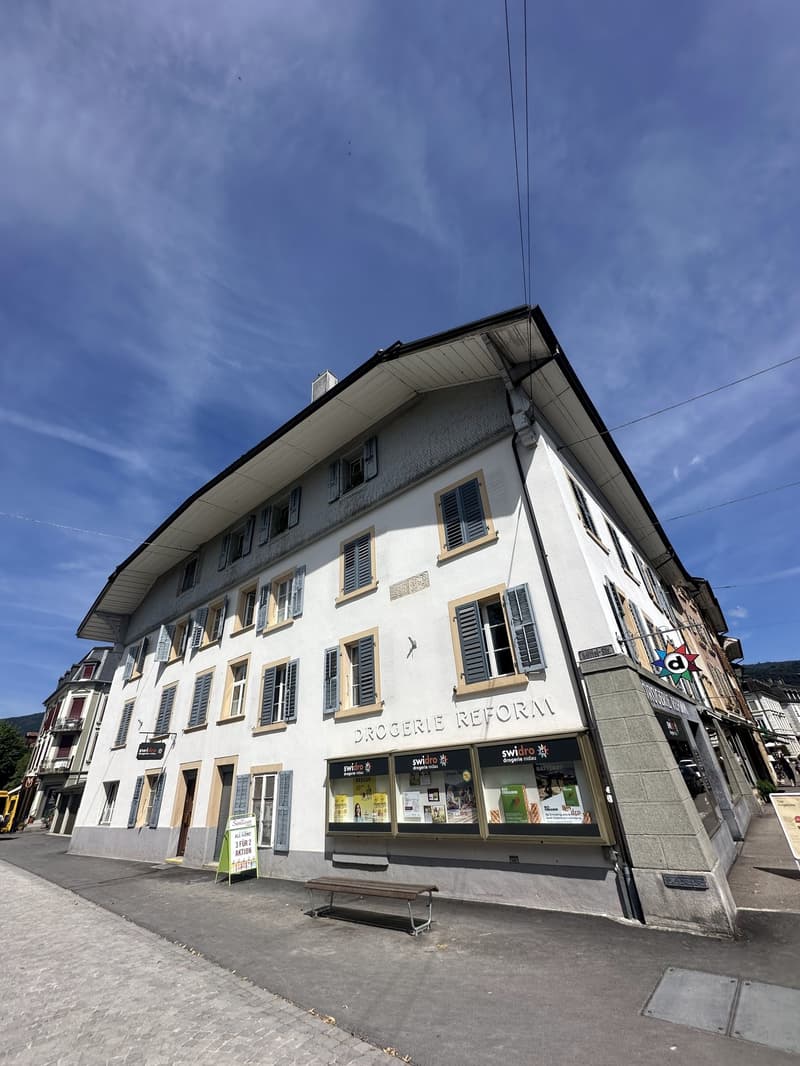 Charmante 4.5-Zimmerwohnung Duplex im Herzen von Nidau (1)