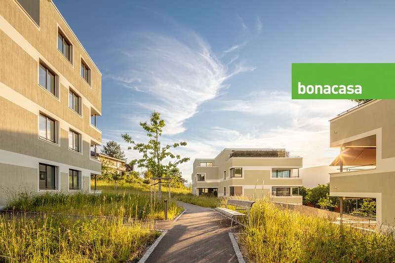 Neue 3.5-Zimmerwohnung im Erdgeschoss - mit bonacasa! (1)