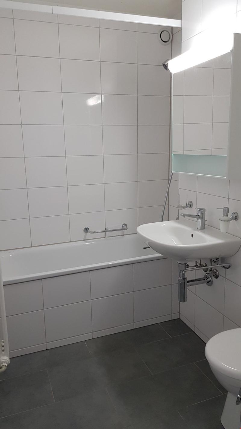 Bild stammt aus der darunterliegenden Wohnung, nach Umbau