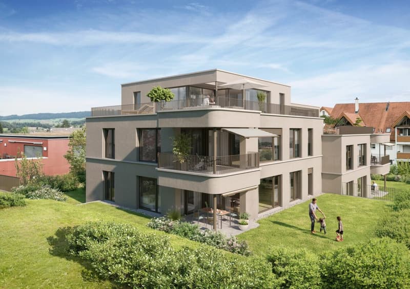 Appartamento unico in attico con vista fantastica (4)