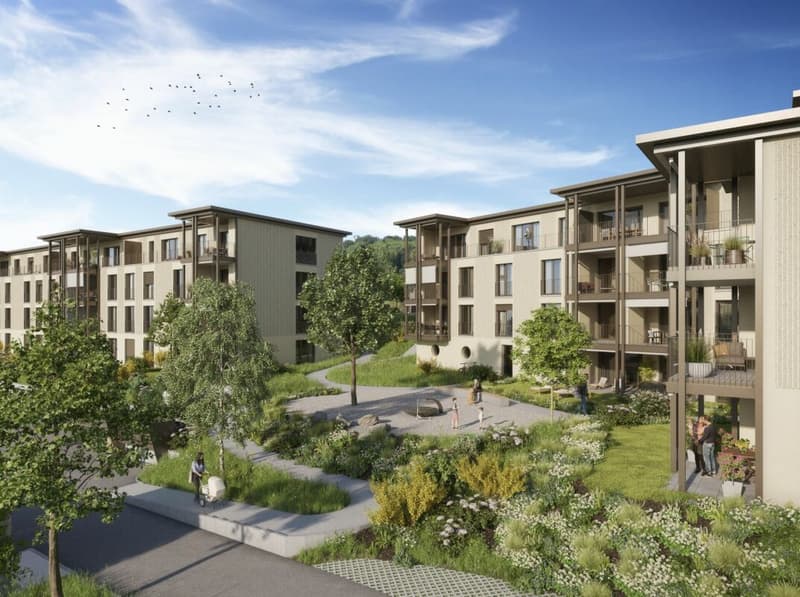 Neubauprojekt «Zelg» 30 moderne Eigentumswohnungen (1)